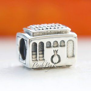 Pandora Sterling Silver Charm Cable Car 791219CZ